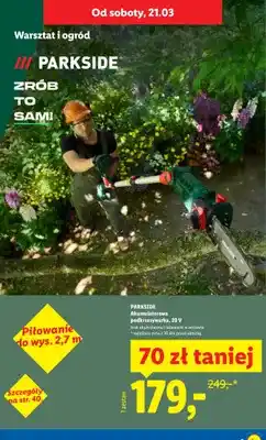 Akumulatorowa podkrzesywarka