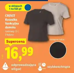 Lidl Koszulka funkcyjna damska oferta