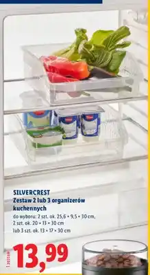 Lidl Zestaw 2 lub 3 organizerów kuchennych oferta