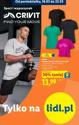 Lidl Koszulka funkcyjna damska lub męska oferta