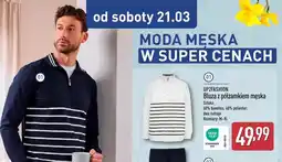 ALDI Bluza z półzamkiem męska oferta