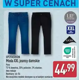 ALDI Moda XXL jeansy damskie oferta