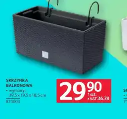 Selgros Skrzynka balkonowa oferta