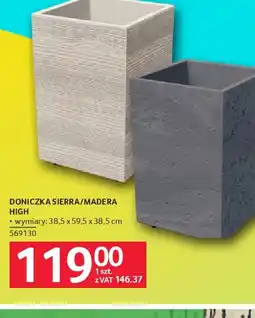 Selgros Doniczka Sierra/Madera High oferta