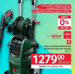 Selgros Myjka wysokociśnieniowa Bosch Advanced Aquatak 160 BSH oferta