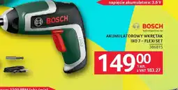 Selgros Bosch wkrętak IXO 7 Flexi Set oferta