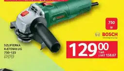 Selgros Szlifierka kątowa Bosch UG 750-125 oferta
