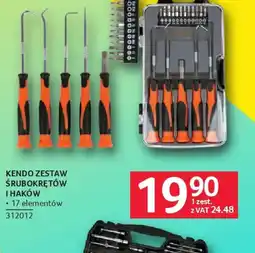 Selgros Kendo Zestaw śrubokrętów i haków oferta