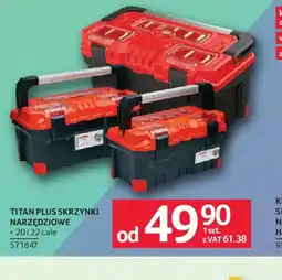 Selgros Titan Plus skrzynki narzędziowe oferta