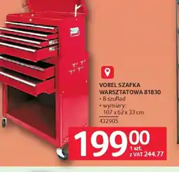 Selgros Szafka warsztatowa Vorel 81830 oferta