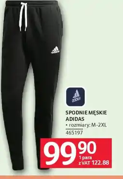 Selgros Spodnie męskie Adidas oferta
