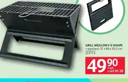 Selgros Grill węglowy X-Shape oferta