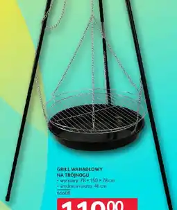 Selgros Grill wahadłowy na trójnogu oferta