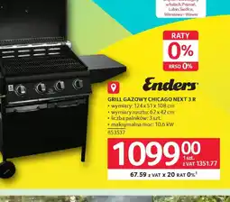 Selgros Grill gazowy Enders Chicago Next 3 R oferta