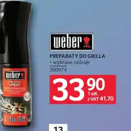 Selgros Weber preparaty do grilla oferta