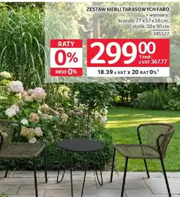 Selgros Zestaw mebli tarasowych Faro oferta