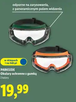 Lidl Okulary ochronne z gumką oferta