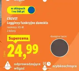 Lidl Legginsy funkcyjne damskie oferta