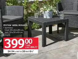 Selgros Zestaw mebli Rosario oferta