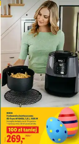 Lidl Frytkownica beztłuszczowa Air Fryer AF100EU, 3,8 L, 1500 W oferta