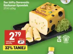 Delikatesy Centrum Ser żółty Serenada Radamer Spomlek oferta
