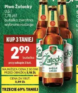 Delikatesy Centrum Piwo Žatecký oferta