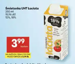 Delikatesy Centrum Śmietanka UHT łaciata oferta