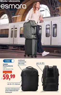 Lidl Plecak podręczny oferta