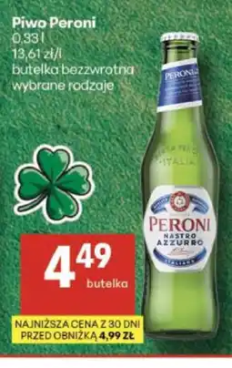 Delikatesy Centrum Piwo Peroni oferta
