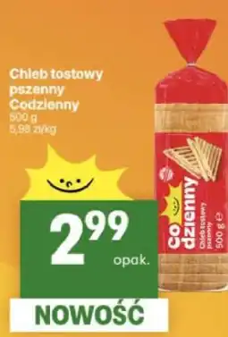 Delikatesy Centrum Chleb tostowy pszenny Codzienny oferta