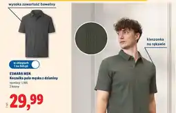 Lidl Koszulka polo męska z dzianiny oferta