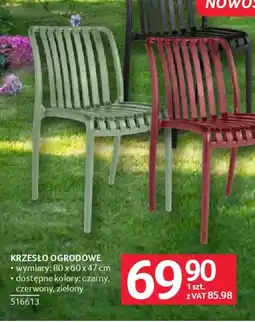 Selgros Krzesło ogrodowe oferta