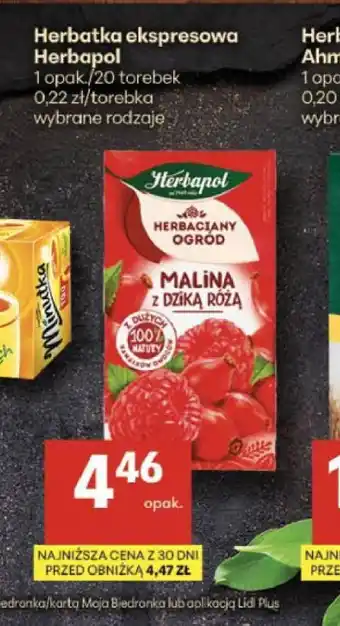 Delikatesy Centrum Herbatka ekspresowa Herbapol oferta