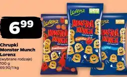 Netto Chrupki Monster Munch Lorenz (wybrane rodzaje) oferta