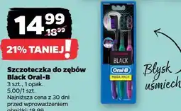 Netto Szczoteczka do zębów Black Oral-B oferta