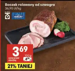 Delikatesy Centrum Boczek rolowany od szwagra oferta