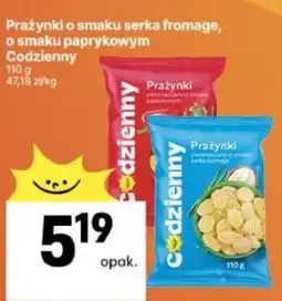 Delikatesy Centrum Prażynki o smaku serka fromage, o smaku paprykowym Codzienny oferta