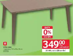 Selgros Stół Lima oferta