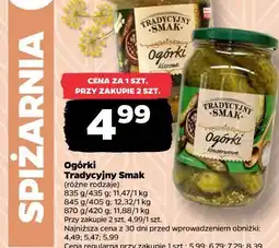 Netto Ogórki konserwowe / kiszone Tradycyjny Smak oferta