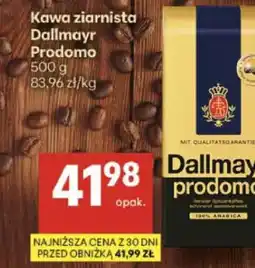 Delikatesy Centrum Kawa ziarnista Dallmayr Prodomo oferta