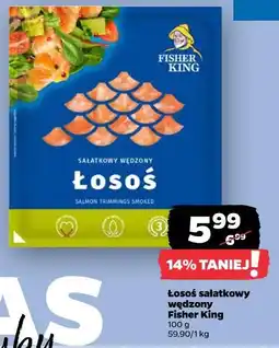 Netto Łosoś sałatkowy wędzony Fisher King oferta