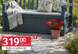 Selgros Lawka ogrodowa oferta