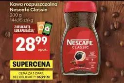 Delikatesy Centrum Kawa rozpuszczalna Nescafé Classic oferta
