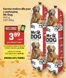 Delikatesy Centrum Karma mokra dla psa z wołowiną Mr Dog oferta