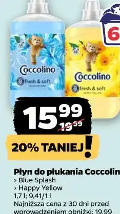 Netto Płyn do płukania Coccolino (Blue Splash, Happy Yellow) oferta