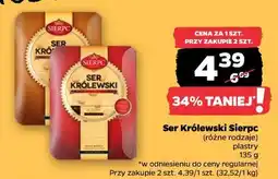 Netto Ser Królewski Sierpc (różne rodzaje) plastry oferta