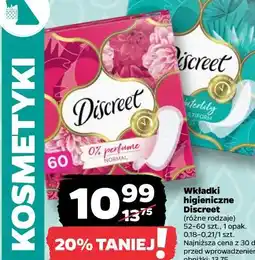 Netto Wkładki higieniczne Discreet oferta
