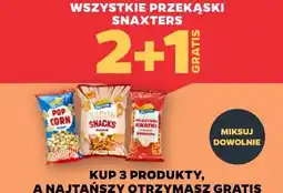 Netto Wszystkie przekąski Snaxters oferta
