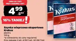 Netto Szynka wieprzowa eksportowa Krakus oferta