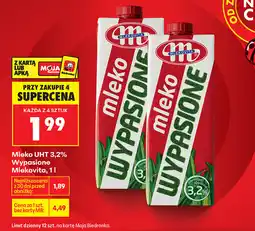 Biedronka Mleko UHT 3,2% Wypasione Mlekovita oferta